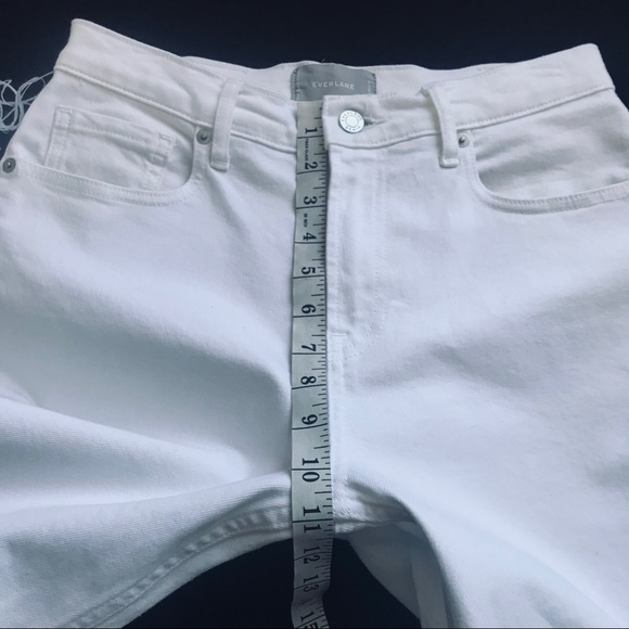 EVERLANE HIGH RISE RAW HEM CROP JEANS - Picture 8 of 9